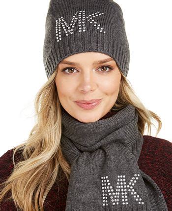 michael kors scarf macy'|Michael Kors hats for women.